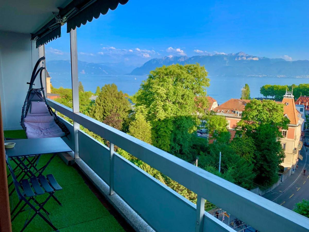 High Standing Apartment In Ouchy - 로잔 외부 사진
